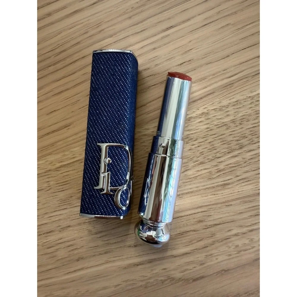Dior Addict Hydrating Shine Lipstick Refill with Case in Indigo Denim